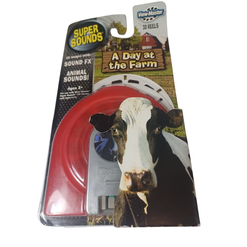 New Viewmaster Super Sounds 3D Reels A Day at The Farm Package Distress